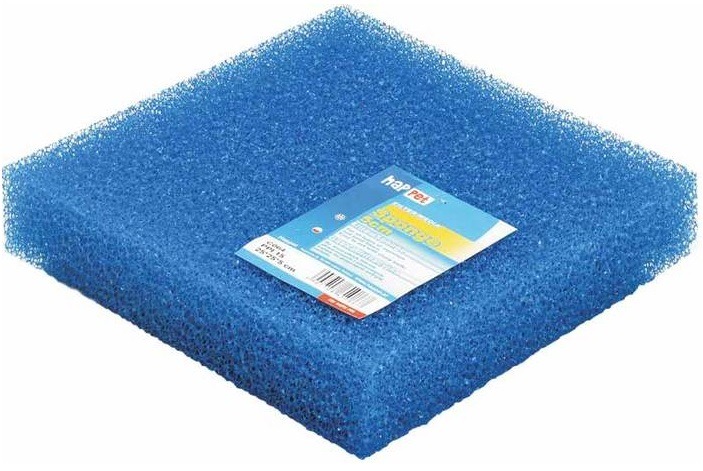 Filtračná špongia modrá 100x100x5 cm , zrnitosť 30ppi