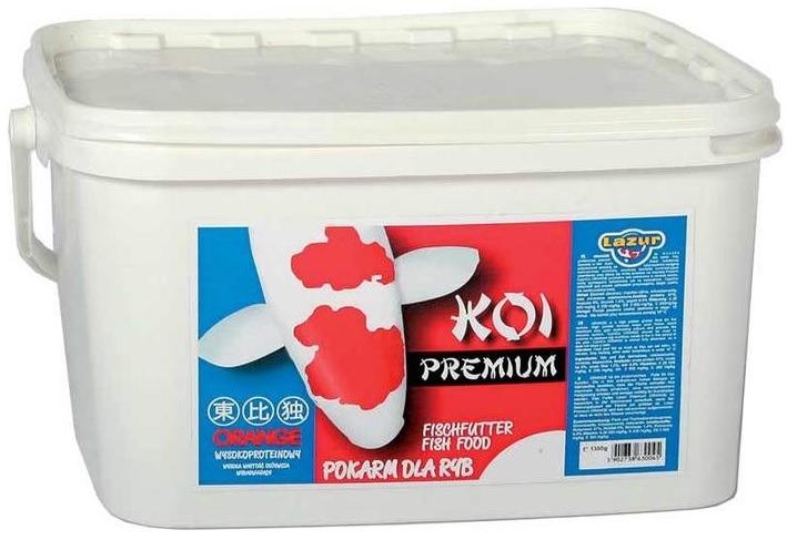 KOI Premium orange - 5 L , 3mm, 47% proteín