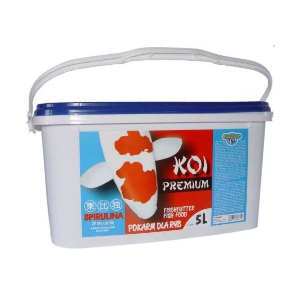 KOI Premium Spirulina - 5 L , 3mm , 37% proteín